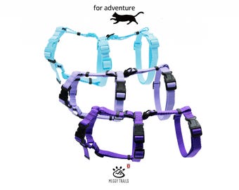 Escape-Proof Cat Harness – Swiss Handmade Y-Neck Design