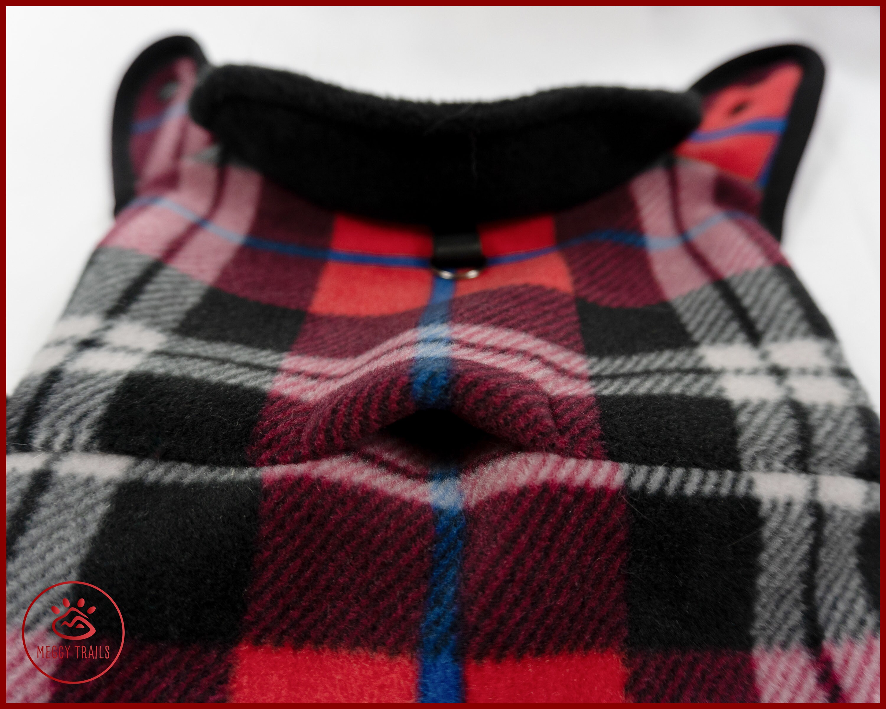 Cat Fleece Jacket Warm Cat Coat Plaid Pattern Jacket for Etsy Australia