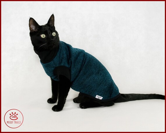 fleece cat sweater