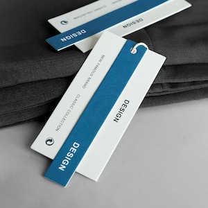 1000 benutzerdefinierte Kleidung hängen Tags, Karton Hang Tags, Swing-Tags, zusammengesetzte Papier Hang Tags, dekorative Hang Tags, Slim Tag, Business Hang Tags