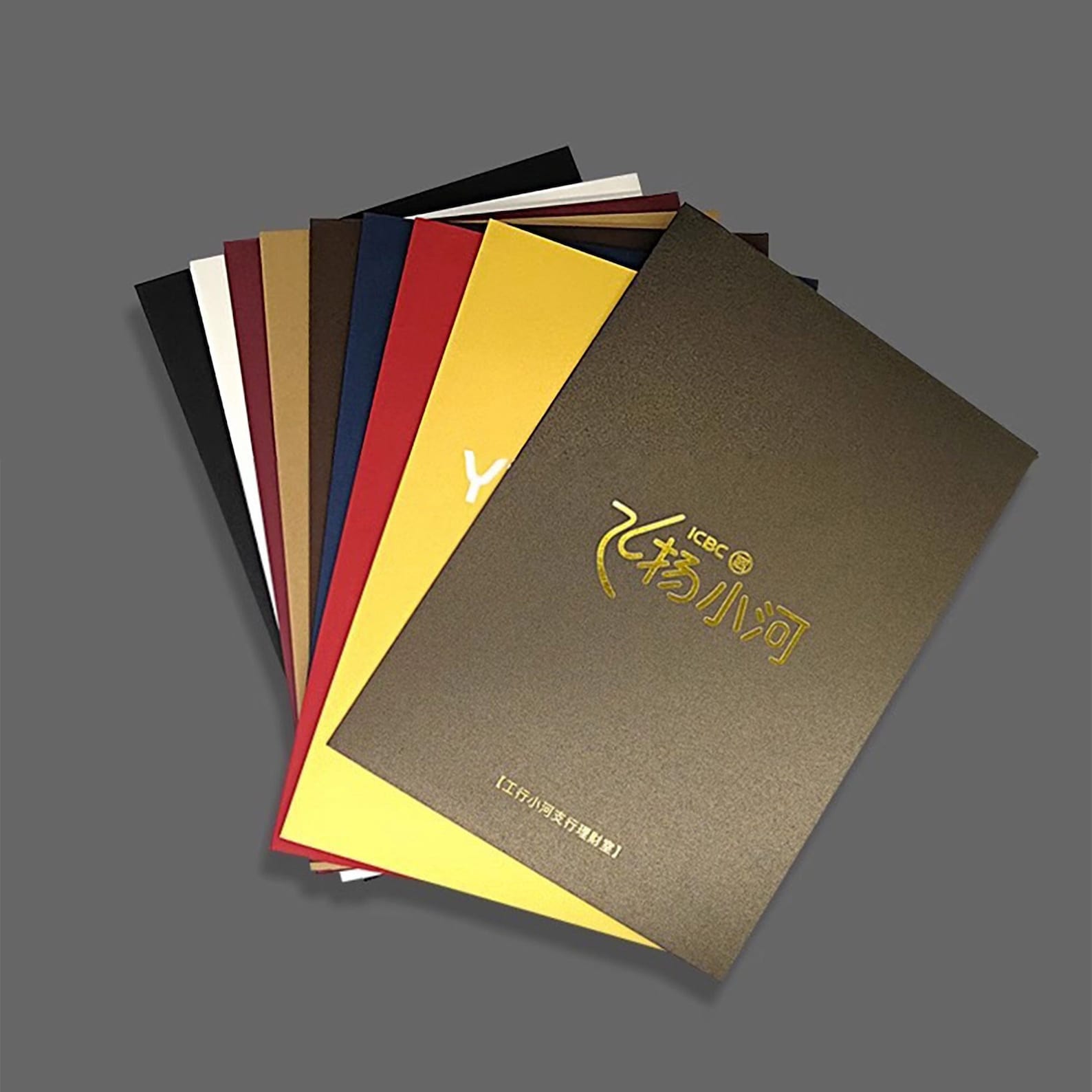 50pcs Custom Document Folder, File Folder, Tab Folder, Catalog Sleeve ...