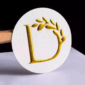 Individuell geprägte Aufkleber Goldfolie Aufkleber Geschenkaufkleber Logo-Aufkleber Gestanzte Aufkleber Produkt-Aufkleber Geschäft Hochzeits-Aufkleber