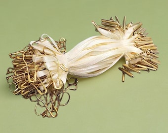 500 Ribbon Strings with Pins, Ribbon string for hang tags, Hang Tag Strings, Ribbon Strings, Ribbon String with Pins, Ribbon Cords,Tag Cords