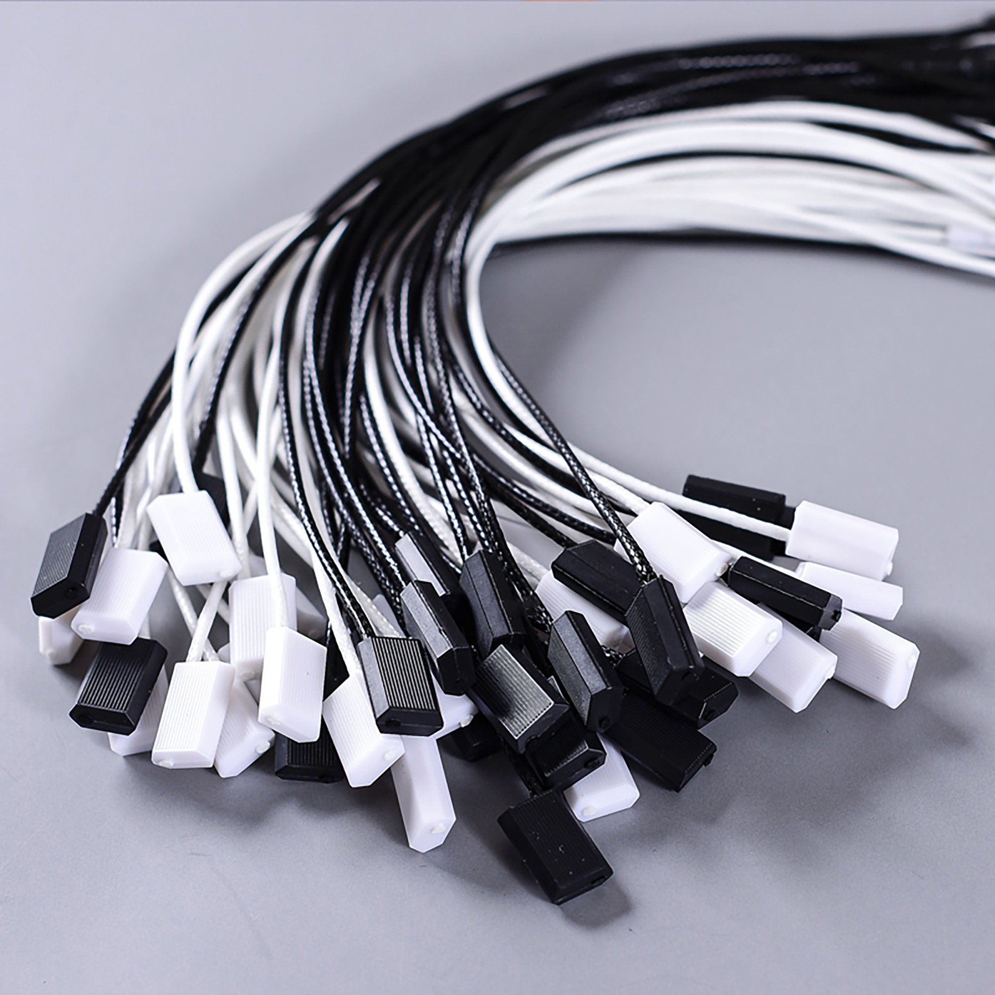 Hang Tags Strings Was Hang Tag Cord With Plastic Connector Etsy