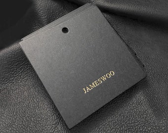 1000 pezzi di cartellini neri personalizzati, cartellini spessi, cartellini laminati in oro, cartellini altalena, cartellini dei prezzi, cartellini personalizzati, cartellini del marchio