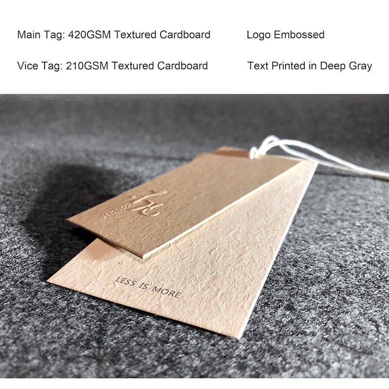 500 Custom Double Clothing Hang Tags, Price Tags,paper Hang Tags,swing