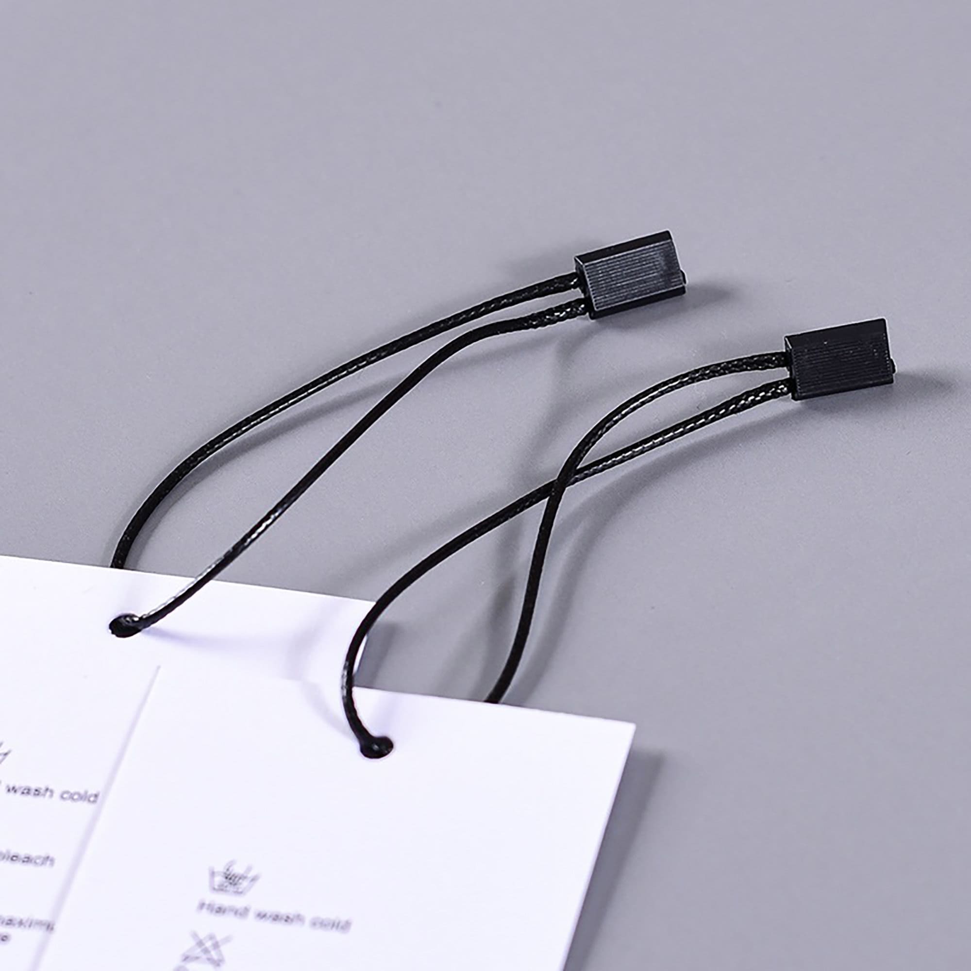 File Tag With String 500 Hang Tags Strings, Wax Hang Tag Cord With Plastic Connector, Non ...