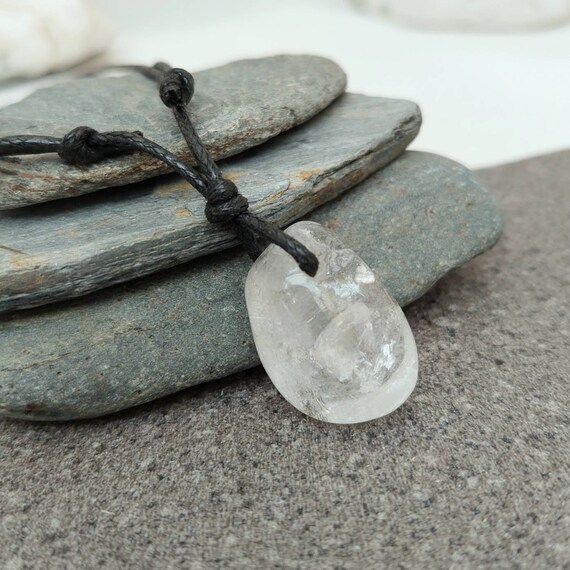 Bell Diamond & Rock Crystal Rectangular Pendant Necklace – Milestones by  Ashleigh Bergman