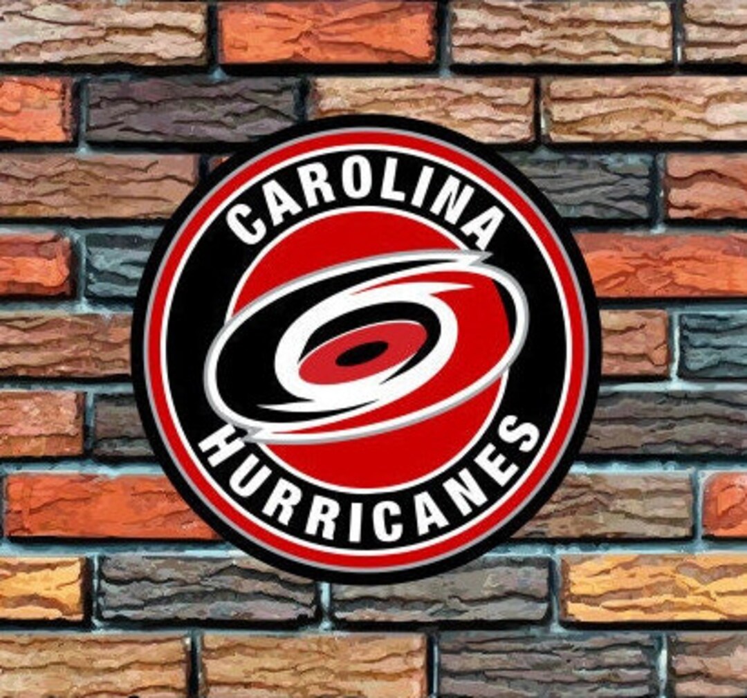 Carolina Hurricanes Round Sign Etsy