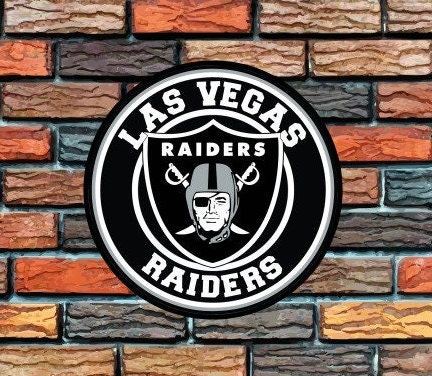 Las Vegas Raiders Custom Wood Sign 3D Wall Art NFL Teams -  Finland