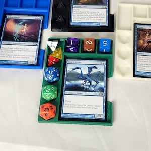 Bandeja Commander Zone Loyalty and Life Tracker / Magic Cards / MTG / Planeswalker