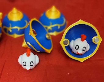 Palworld Collectibles! Magnetic Palsphere and Chikipi Figure Set Fast Shipping