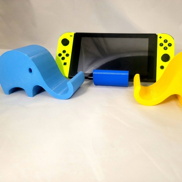 Large Elephant Phone or Tablet Holder | Phone Stand | Switch Stand | Ipad Stand | Big Phone Stand