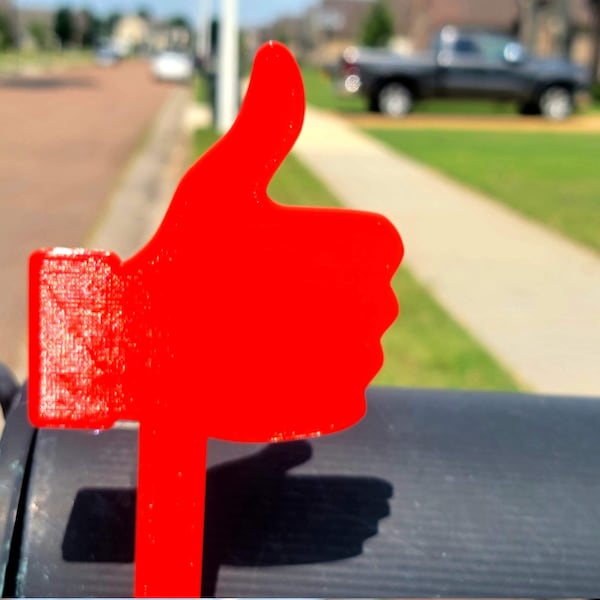 Thumbs Up Mail Box Flag Replacement | Mailbox | Mail Flag | Decorative Mailbox