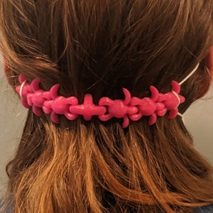 Turtle Ear Saver | Face Mask Helper | Ear Protector | Respirator 3D Printed Extender | No Snag Ear Protector |  Adjustable Ear Guard | PPE