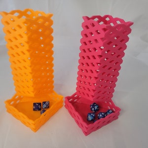 Dice Towers | ALL COLORS Available | RPG Gaming | Dungeons and Dragons | D&D| Path Finder| | Yahtzee | Monopoly |