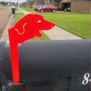 Golden Retriever Lab Mail Box Flag Replacement | Dog Mailbox | Pet Mail Flag | Decorative Mailbox