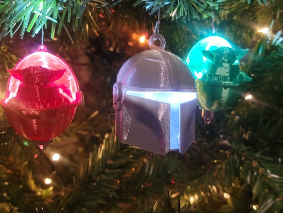 Yoda online christmas lights