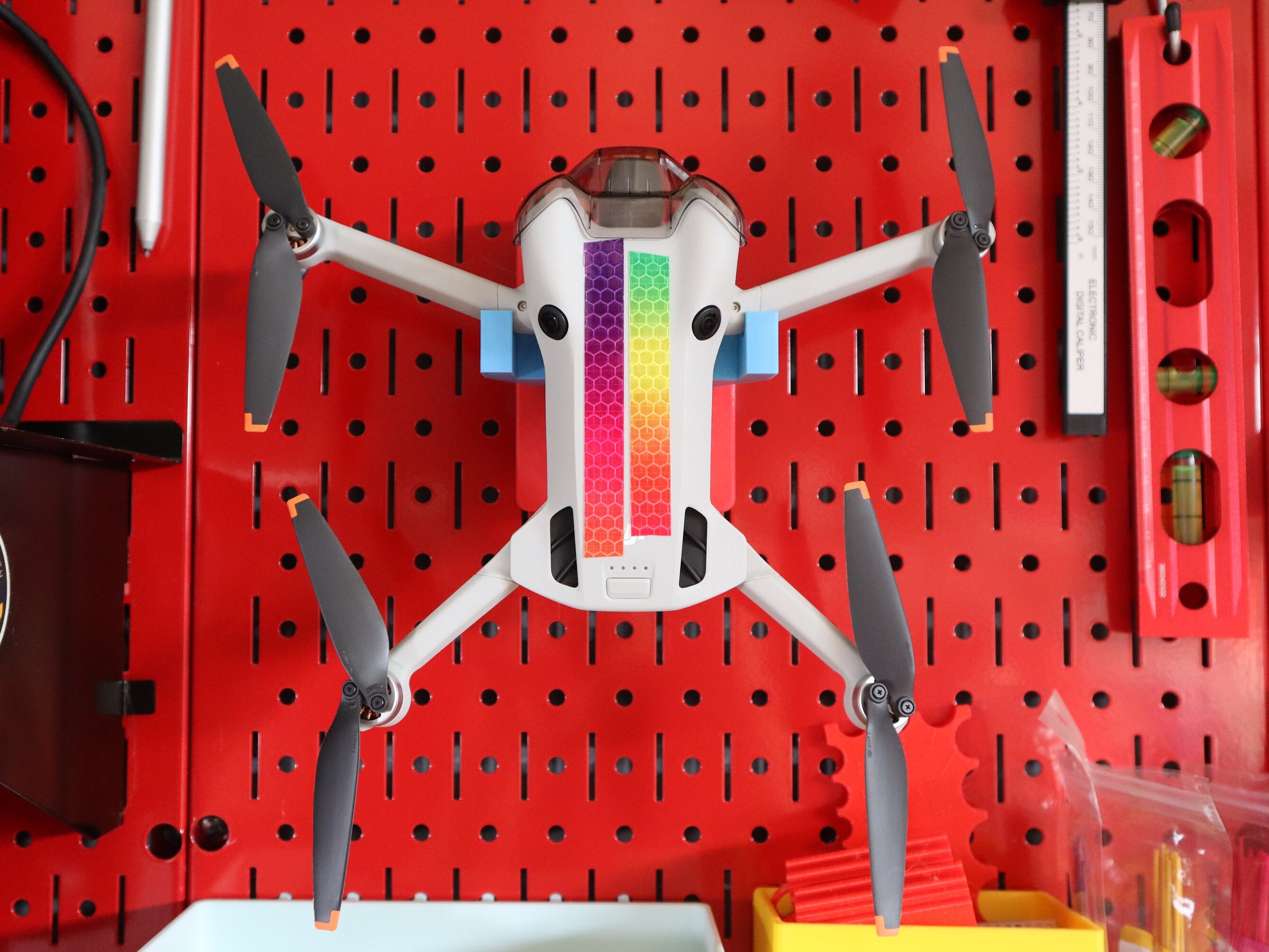 Hook Set for DJI Mini Pro 3/4 - Skadis Ready Pegboard Compatible