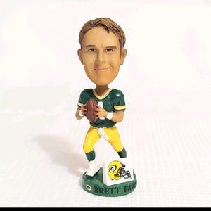 Brett Farve Bobblehead Green Bay Packers Sports Memories SGA Figurine