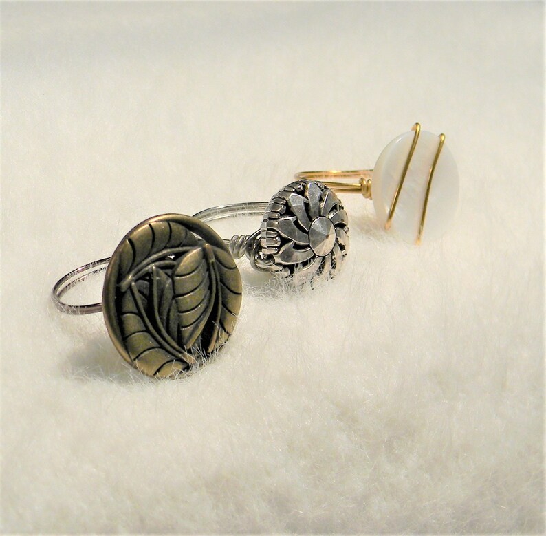 CrystalChakra rings size 8