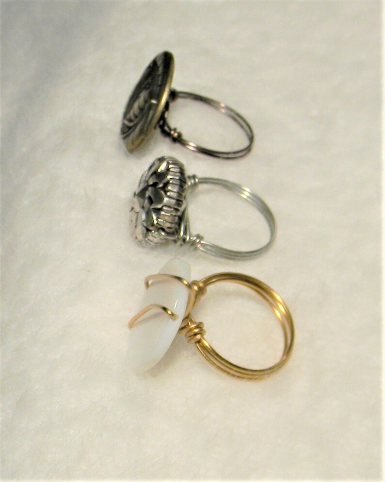CrystalChakra rings size 8