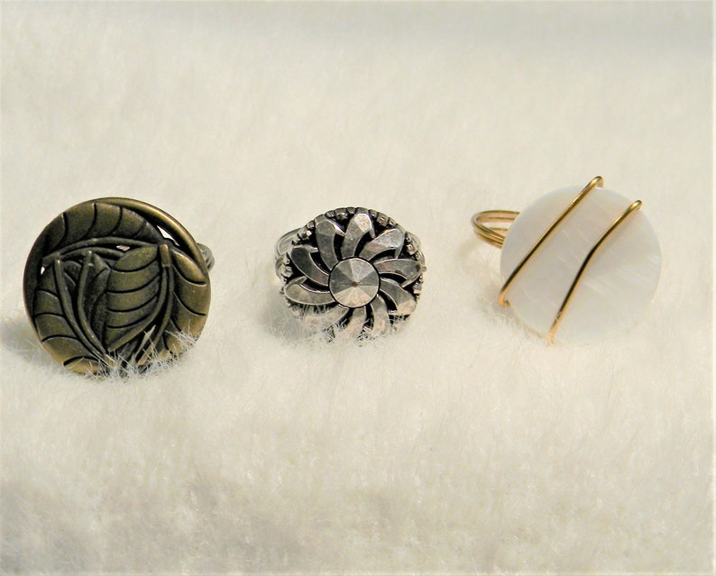 CrystalChakra rings size 8