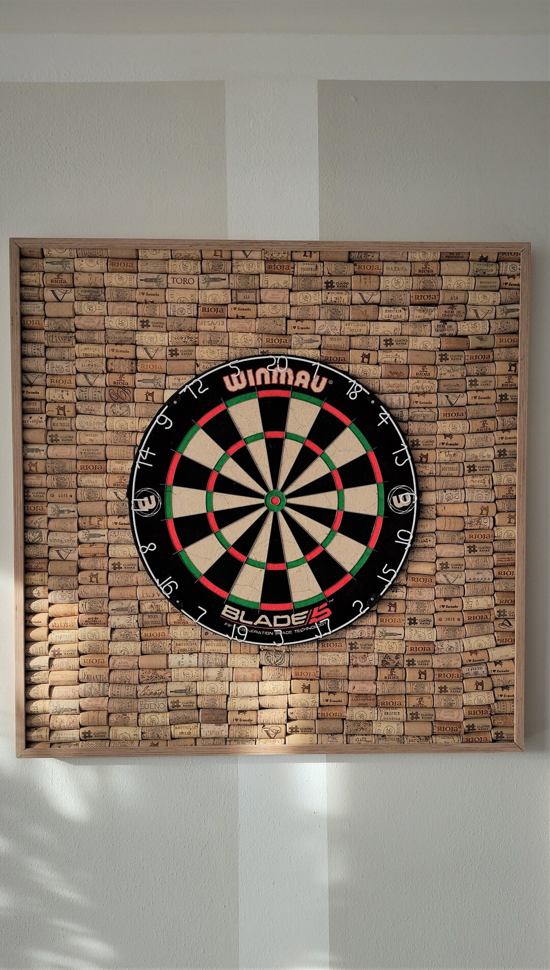 Generisch verlengde wandbescherming voor dartbordranden, dart-catchring, opvangring, dart-achterwandbescherming