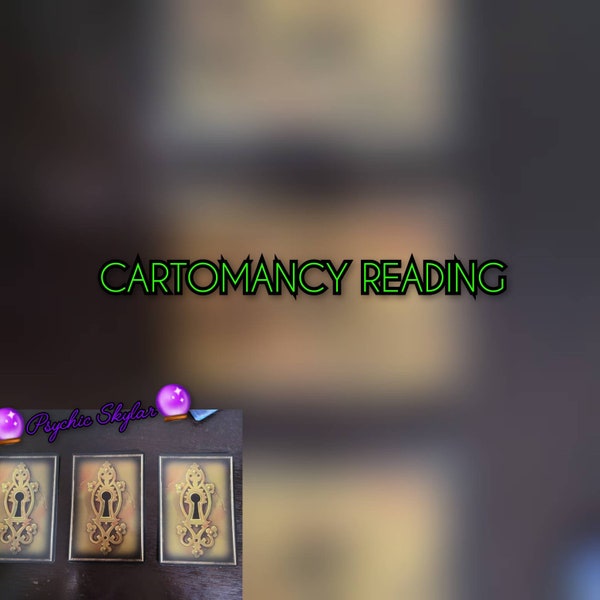 CARTOMANCY Reading - Very Detailed - In Depth Psychic Reading