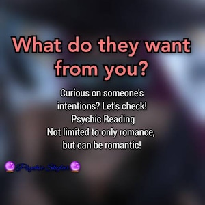 What do they want from you? Intentions psychic reading tarot oracle