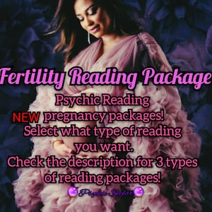 Fertility Pregnancy Reading - Choose Your Package - Same Day Same Hour Tarot Reading Emergency