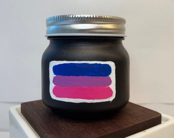 Bisexual Hand Painted Jar