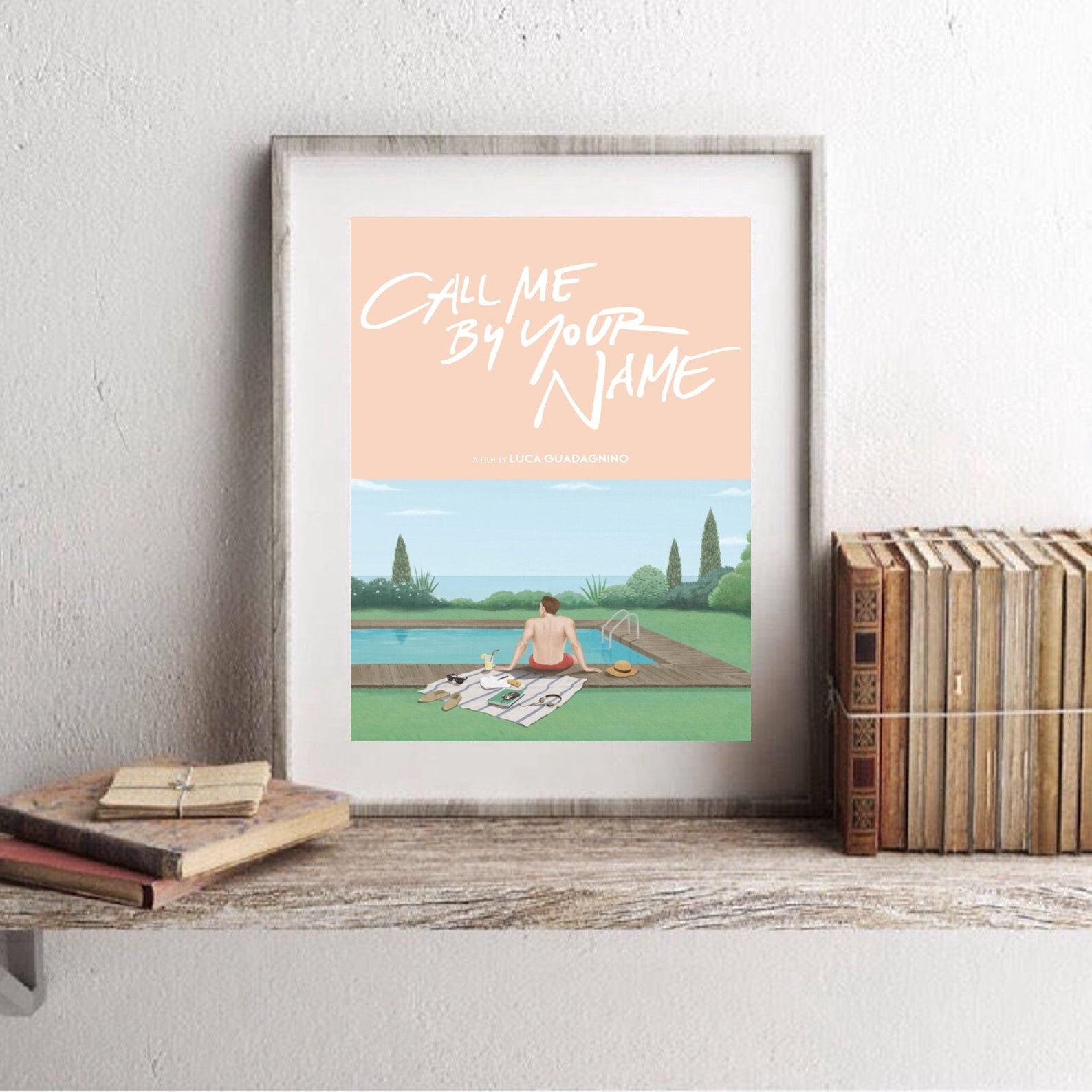 Call Me By Your Name Print Cmbyn Luca Guadagninogay Summer Etsy