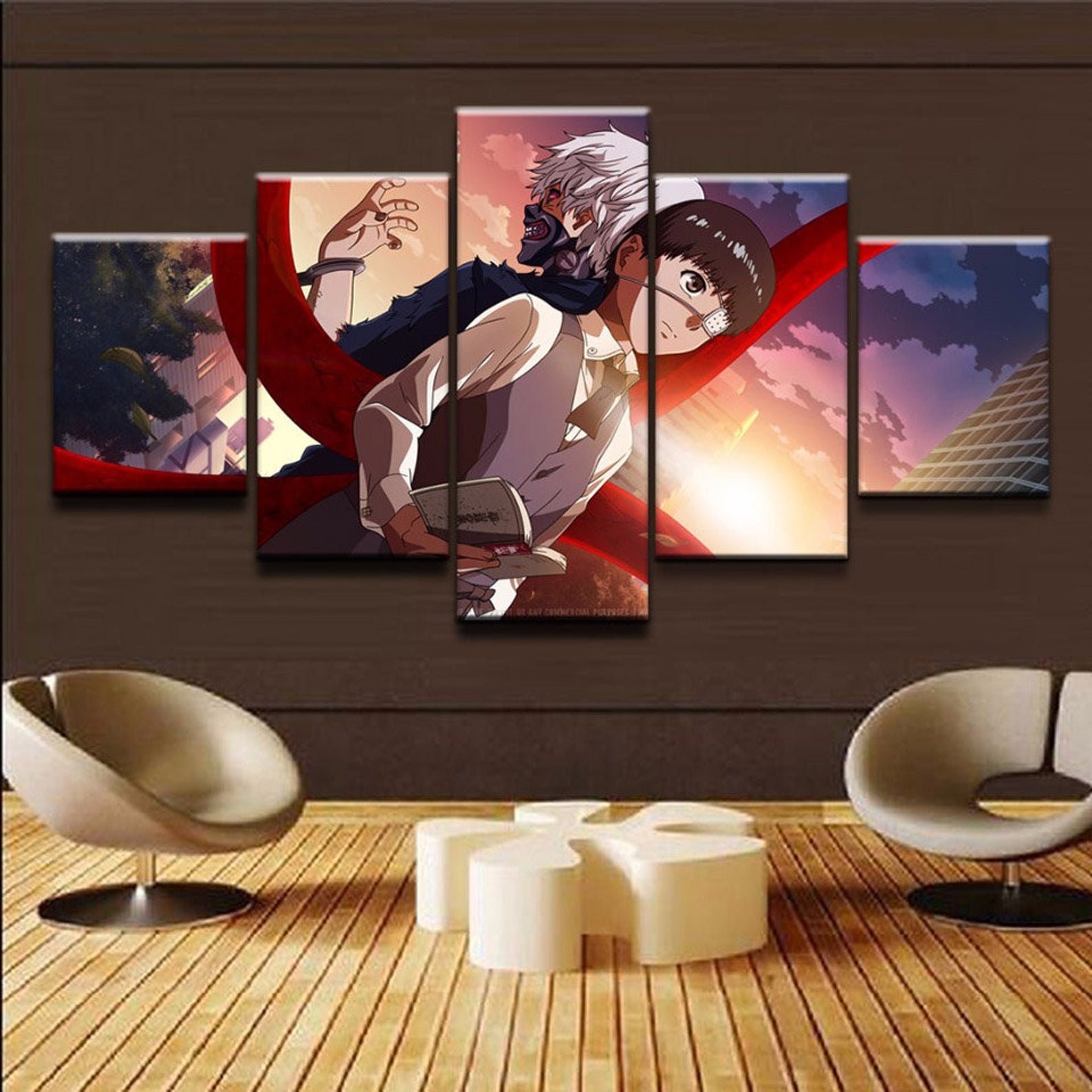 5 Pieces Tokyo Ghoul Poster Tokyo Ghoul Print Anime Extra | Etsy