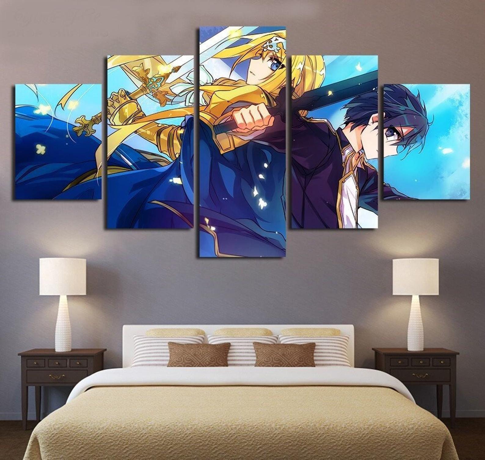 Sword Art Online Wall Art Sword Art Online Poster SAO Extra Etsy