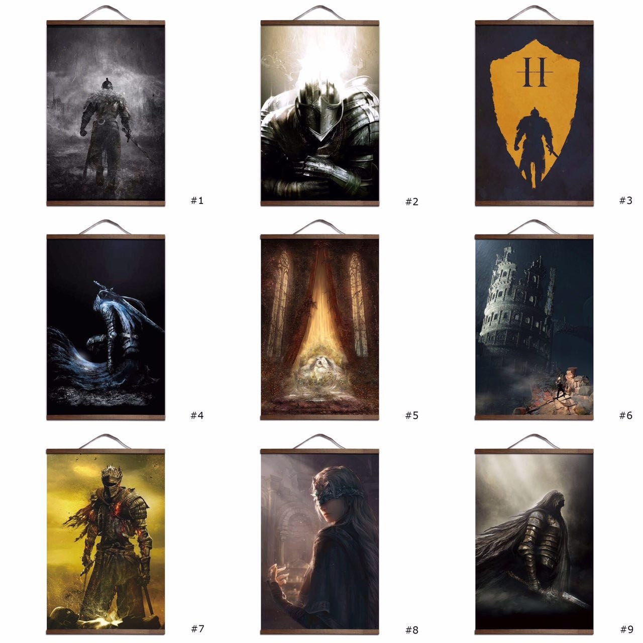 Dark Souls Poster Dark Souls 3 Wall Art Solaire of Astora Etsy