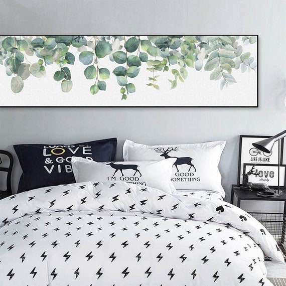 Eucalyptus Extra Large Wall Art Eucalyptus Leaves Wall Art Etsy