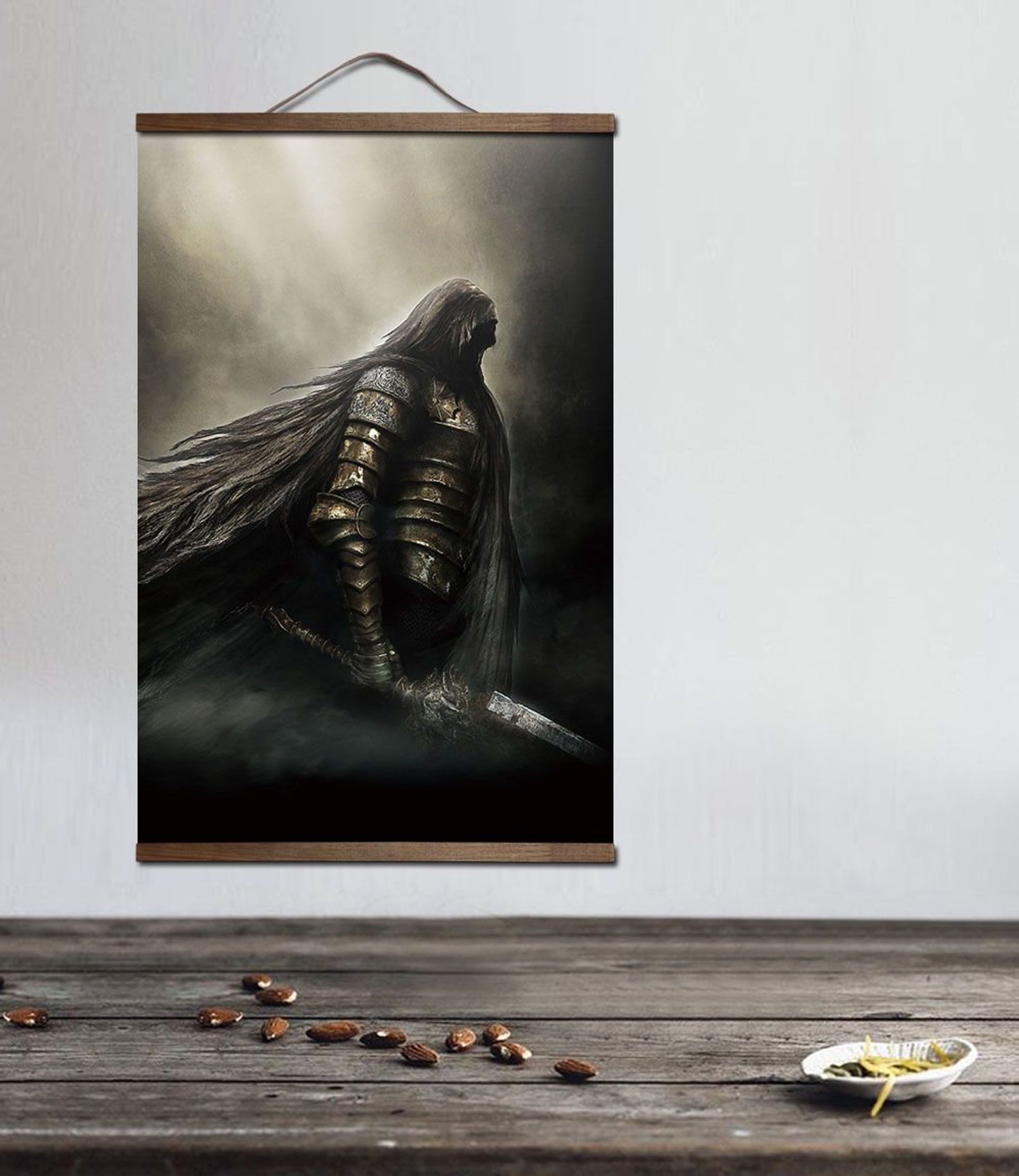 Dark Souls Poster Dark Souls 3 Wall Art Solaire of Astora Etsy