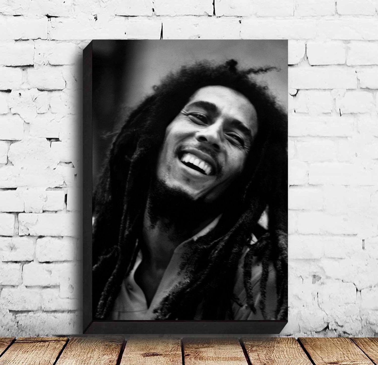Bob Marley Poster Bob Marley Print Reggae Music Poster Etsy