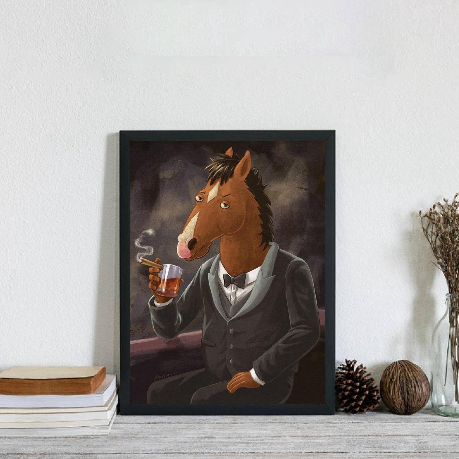 Bojack Horseman 2025 Wall Calendar Printable Lucia Rivalee