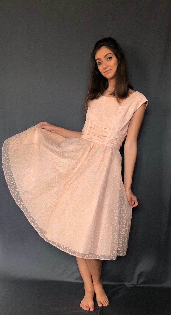 Pink Cherry Blossom Dress