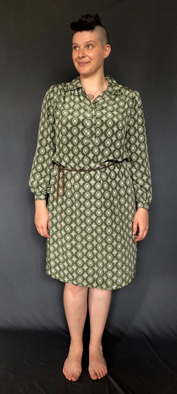 1970s Office Dress