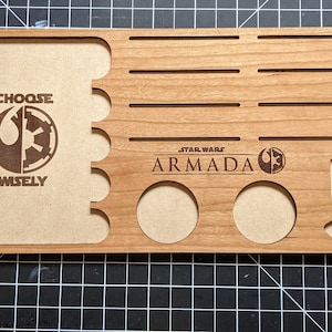 Duży format karty Star Wars Armada Capital Ship Organizer Tray