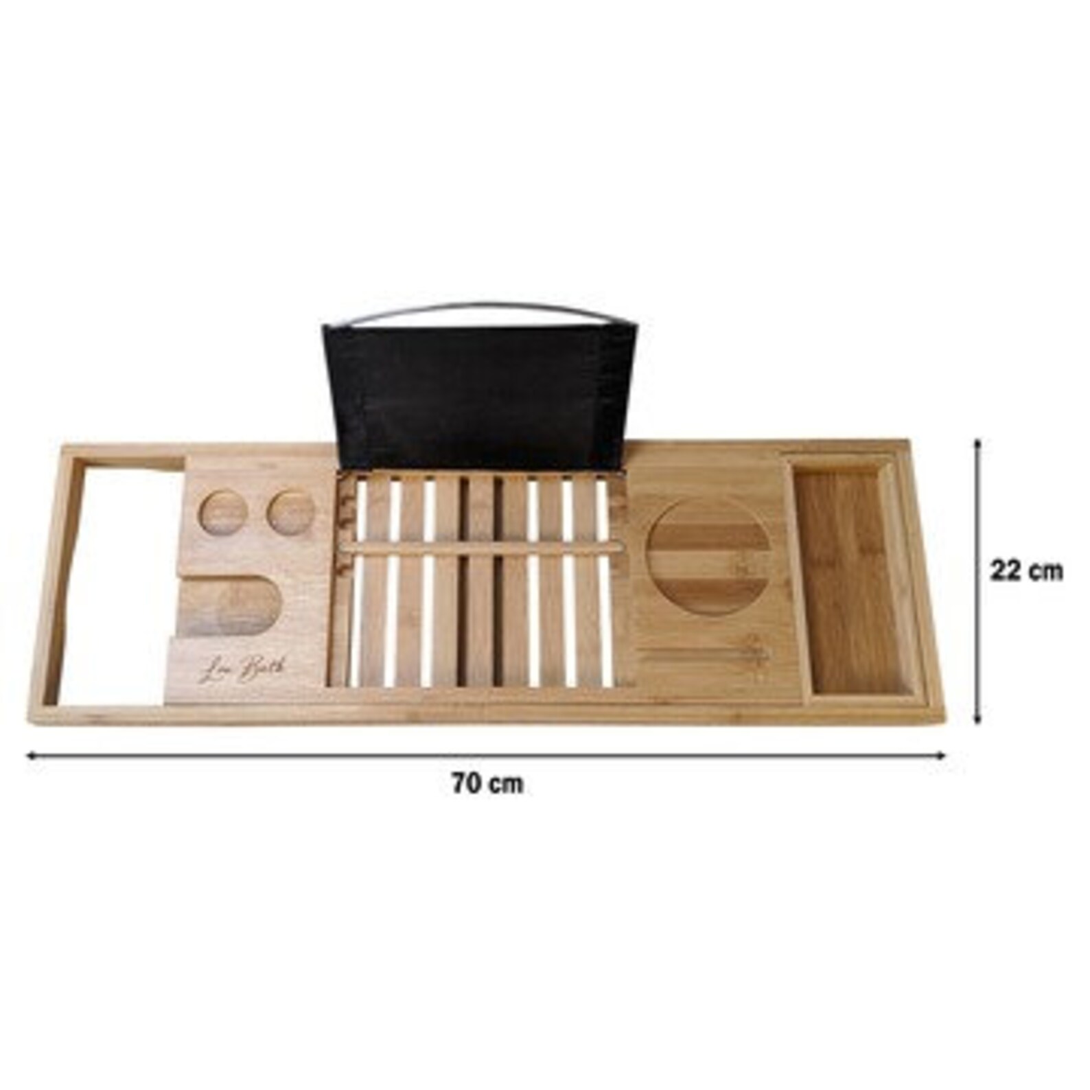 Lux Bath 100 Bamboo Extendable Bath Tray. Home Spa Experience Etsy