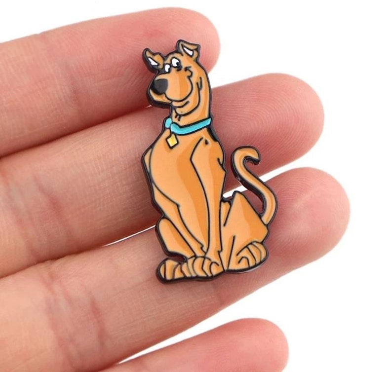Scooby Dooby Doo Cartoon Enamel Pin Character / Cute Enamel | Etsy