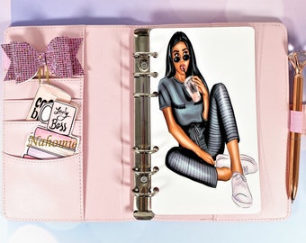 Personalized Planner Dashboard Inserts: A5, A6, Happy Planner Christmas Gift