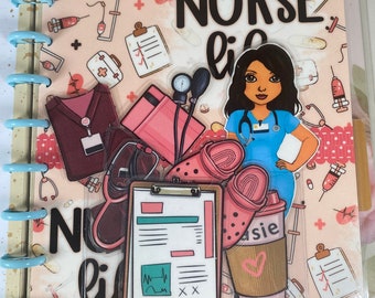 Nurse Life Planner Dashboard: Pocket Page Marker with Pen Gift
