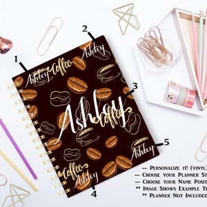 Happy Planner Cover Set ,Planner Dashboards, Coffee Theme, I love coffee, coffee planner, coffee lovers, Gift, Personalize available