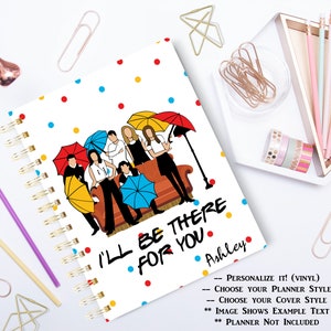 Friends TV Show Planner Cover Set, Friends, Covers for Happy Planner, I ...
