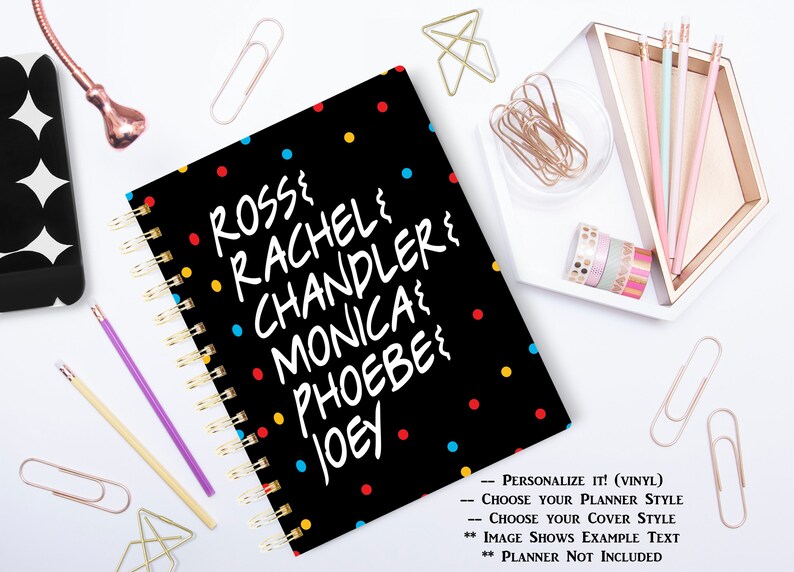 Friends TV Show Planner Cover Set Friends Covers for Happy - Etsy